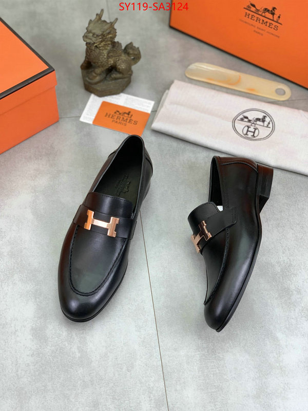 Men Shoes-Hermes designer fake ID: SA3124 $: 119USD