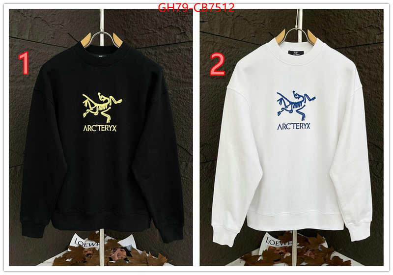 Clothing-ARCTERYX aaaaa replica ID: CB7512 $: 79USD