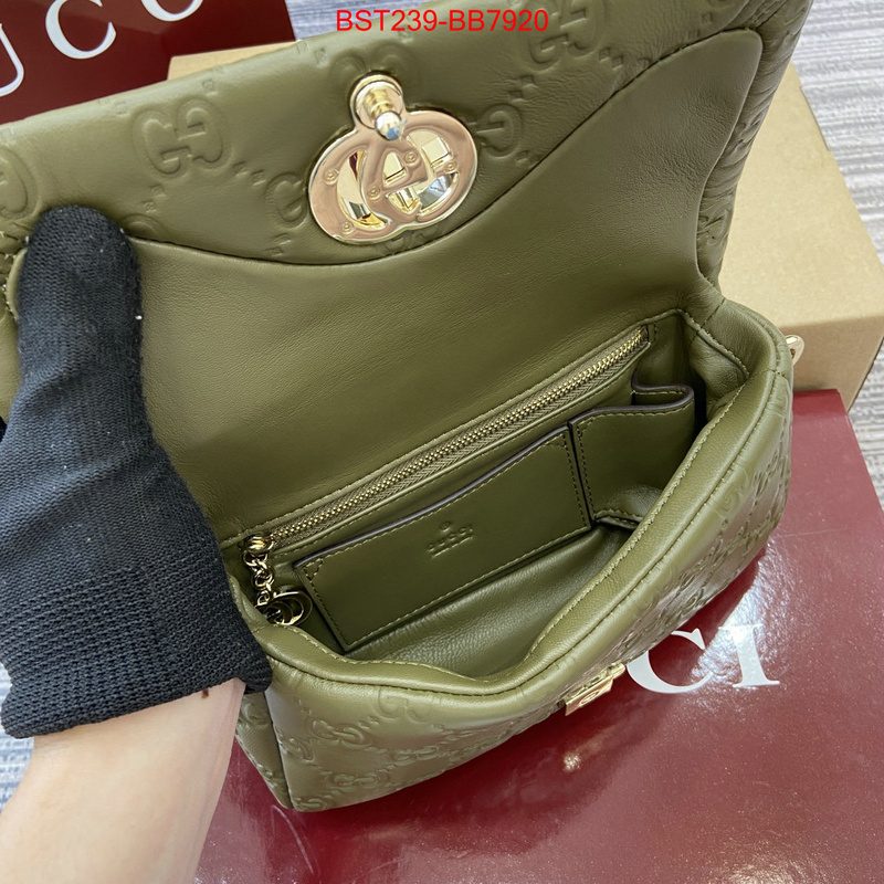 Gucci Bags(TOP)-Crossbody- best quality fake ID: BB7920 $: 239USD,