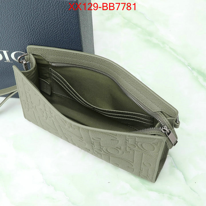 Dior Bags(TOP)-Clutch- wholesale imitation designer replicas ID: BB7781 $: 129USD,