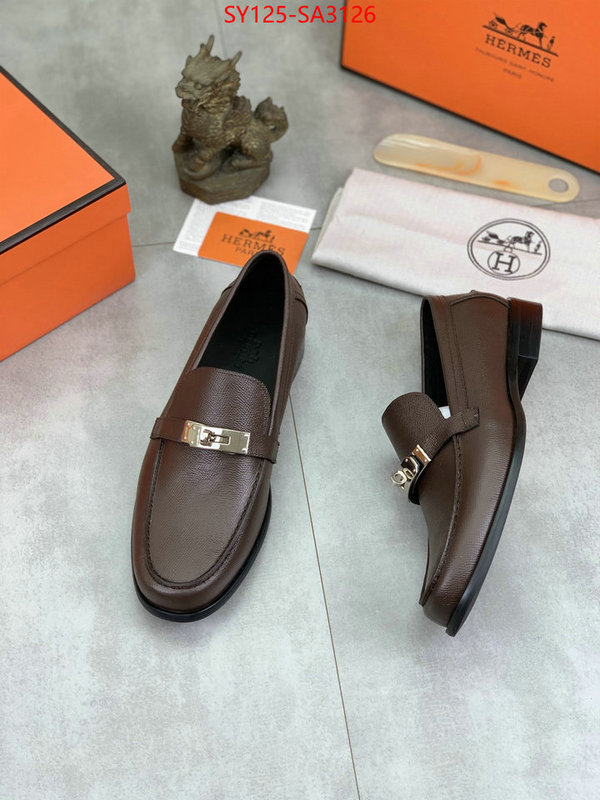 Men Shoes-Hermes supplier in china ID: SA3126 $: 125USD