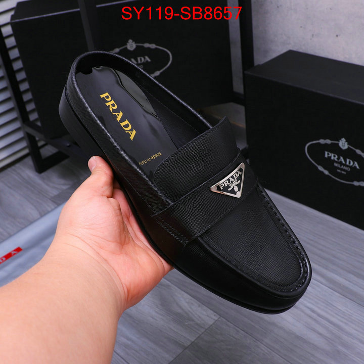 Men shoes-Prada top quality designer replica ID: SB8657 $: 119USD