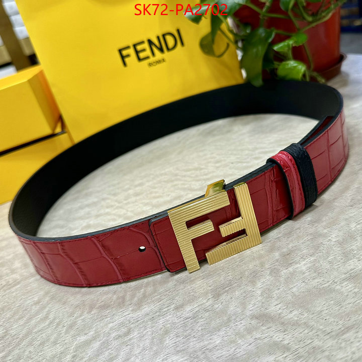 Belts-Fendi is it illegal to buy dupe ID:PA2702 $: 72USD