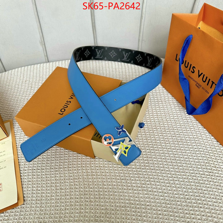 Belts-LV aaaaa+ quality replica ID: PA2642 $: 65USD