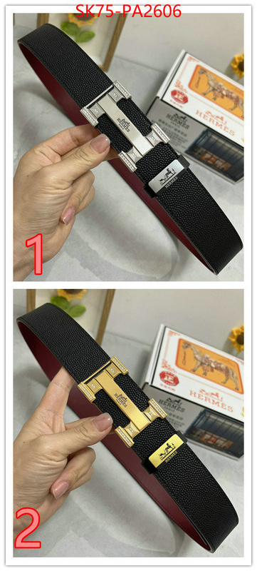 Belts-Hermes where to buy fakes ID: PA2606 $: 75USD