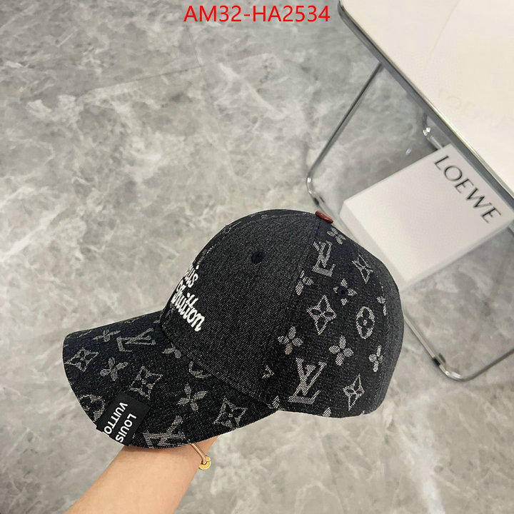 Cap(Hat)-LV high quality designer replica ID: HA2534 $: 32USD