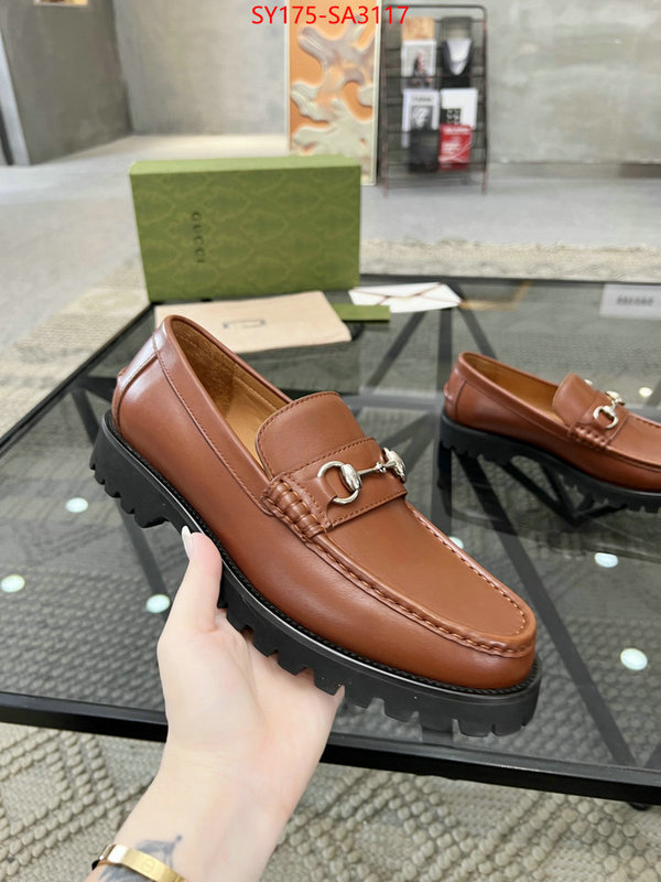 Men Shoes-Gucci best replica quality ID: SA3117 $: 175USD