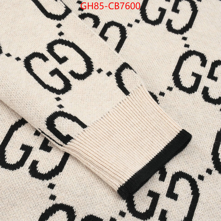 Clothing-Gucci where should i buy to receive ID: CB7600 $: 85USD