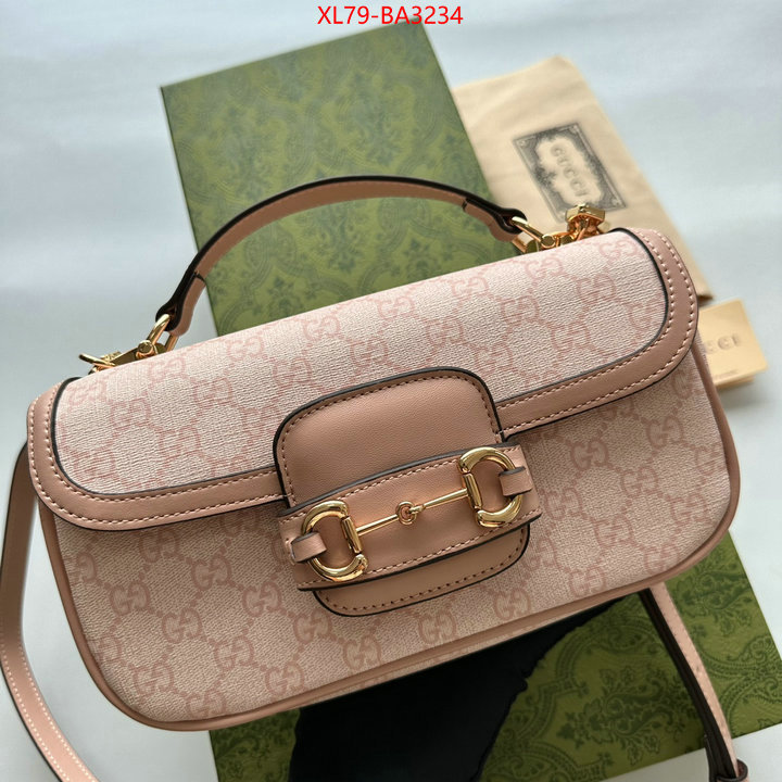 Gucci Bags(4A)-Horsebit- 2024 perfect replica designer ID: BA3234 $: 79USD,