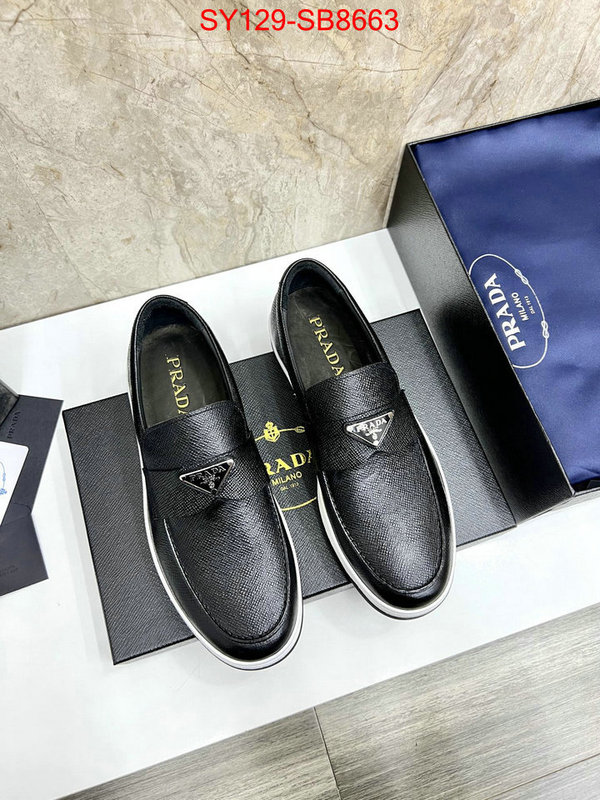 Men shoes-Prada what is a counter quality ID: SB8663 $: 129USD