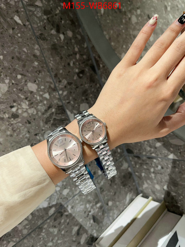 Watch(4A)-Gucci where to buy high quality ID: WB6861 $: 155USD