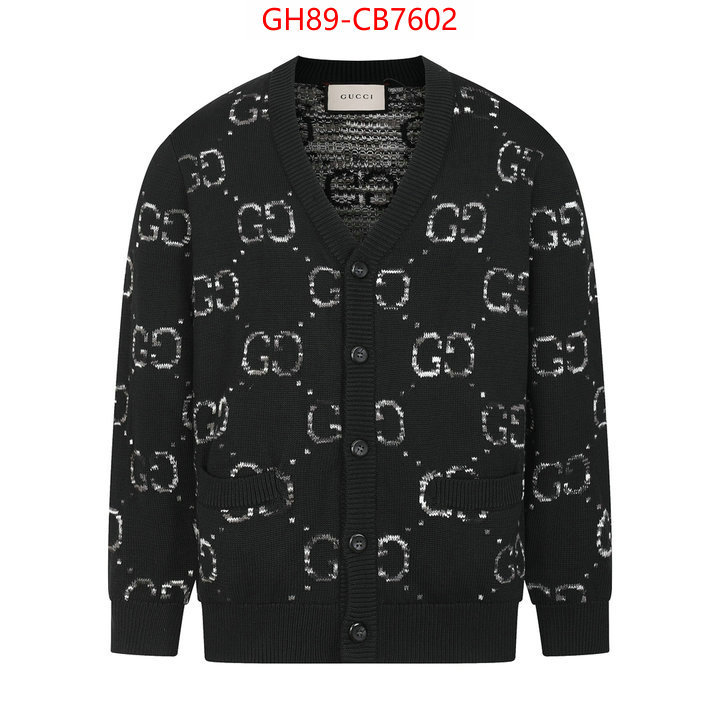 Clothing-Gucci online shop ID: CB7602 $: 89USD