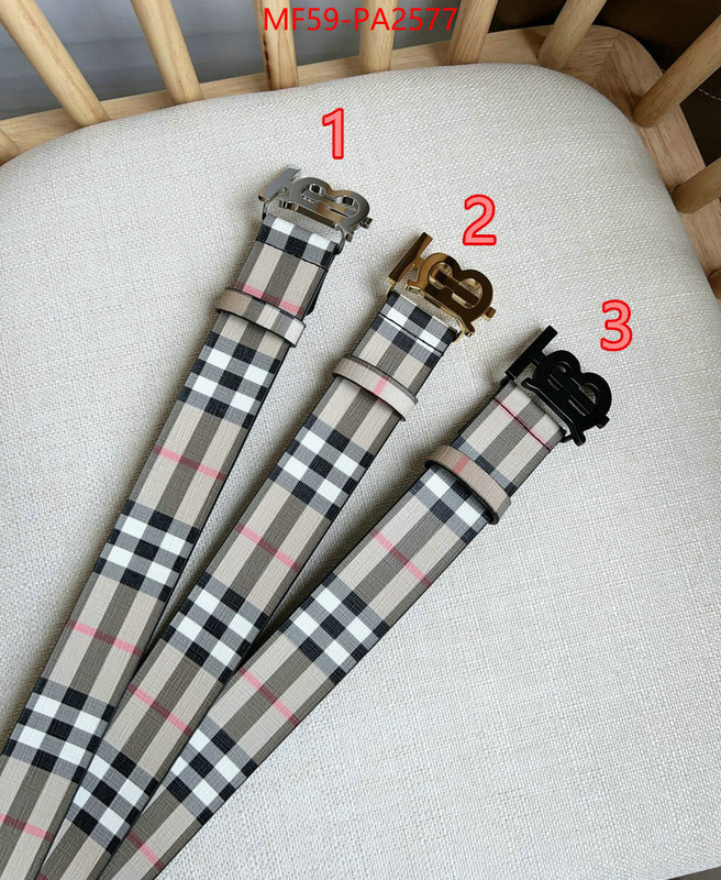 Belts-Burberry buy 1:1 ID: PA2577 $: 59USD