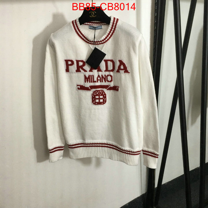 Clothing-Prada counter quality ID: CB8014 $: 85USD