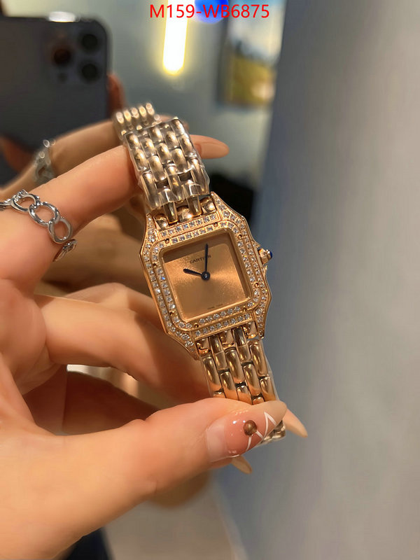 Watch(4A)-Cartier designer fake ID: WB6875 $: 159USD