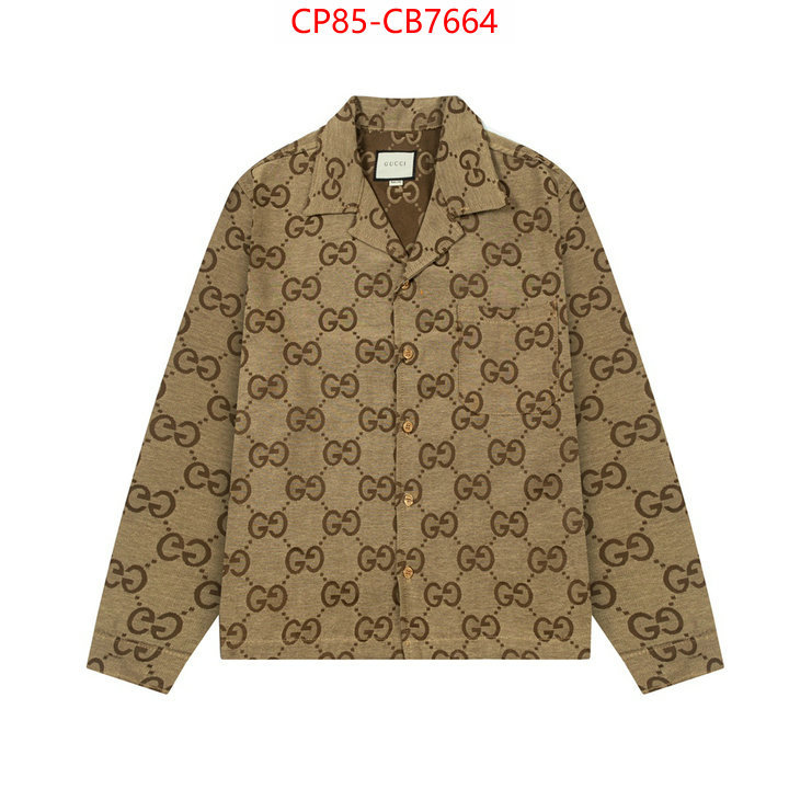 Clothing-Gucci perfect quality designer replica ID: CB7664 $: 85USD