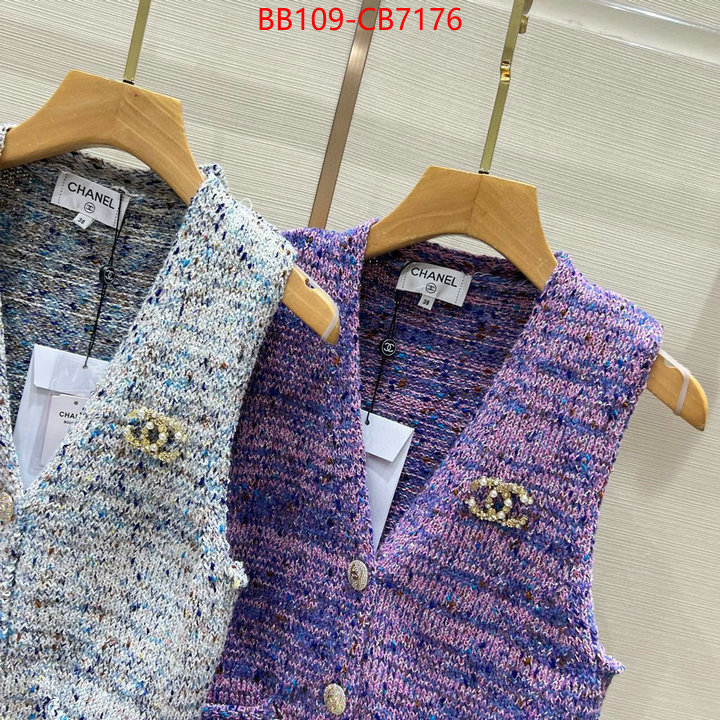 Clothing-Chanel where to buy the best replica ID: CB7176 $: 109USD