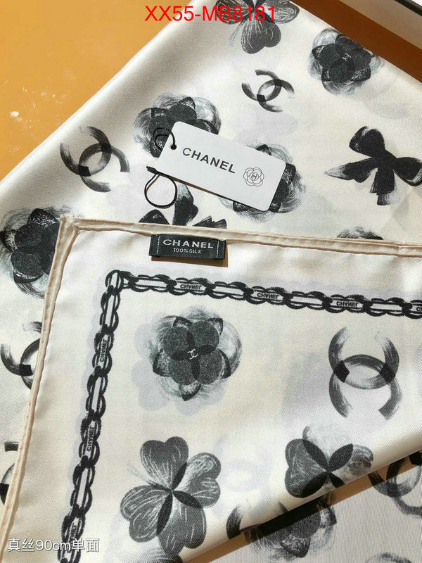 Scarf-Chanel luxury ID: MB8181 $: 55USD