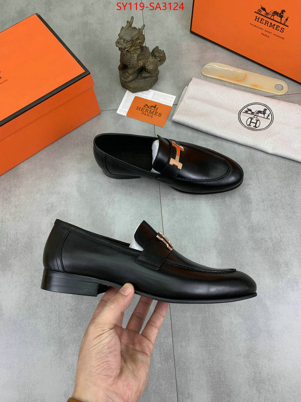 Men Shoes-Hermes designer fake ID: SA3124 $: 119USD