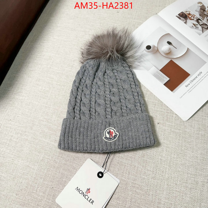 Cap(Hat)-Moncler luxury 7 star replica ID: HA2381 $: 35USD