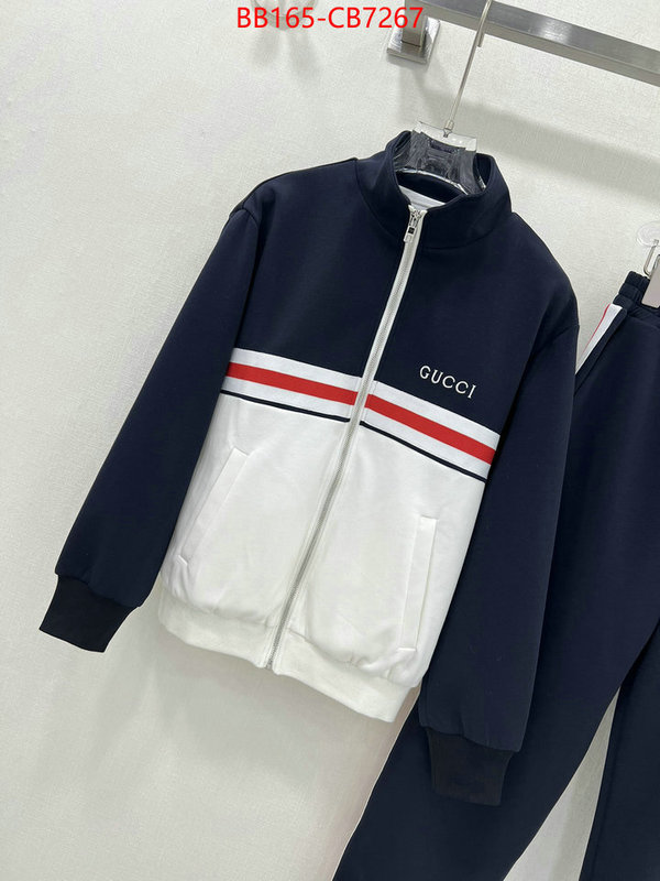 Clothing-Gucci perfect quality designer replica ID: CB7267 $: 165USD