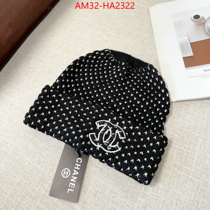 Cap (Hat)-Chanel top quality replica ID: HA2322 $: 32USD