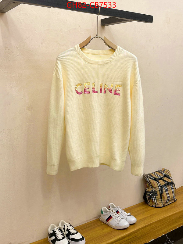 Clothing-Celine where to buy ID: CB7533 $: 82USD