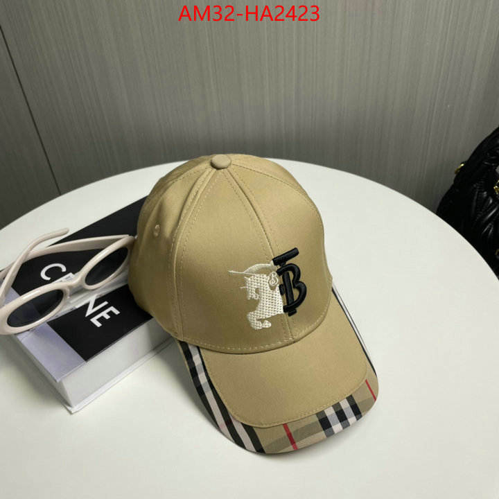 Cap(Hat)-Burberry luxury fake ID: HA2423 $: 32USD