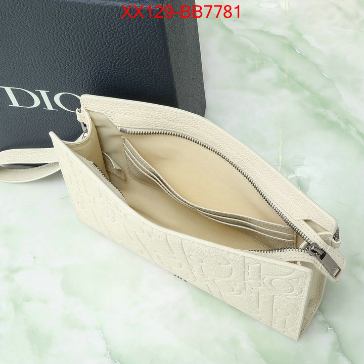 Dior Bags(TOP)-Clutch- wholesale imitation designer replicas ID: BB7781 $: 129USD,