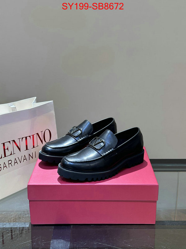 Men Shoes-Valentino buying replica ID: SB8672 $: 199USD