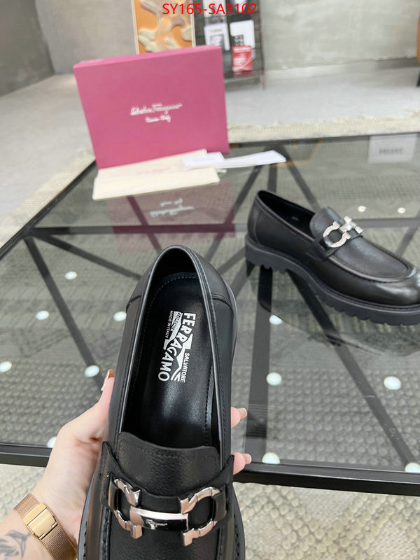 Men shoes-Ferragamo 1:1 clone ID: SA3102 $: 165USD