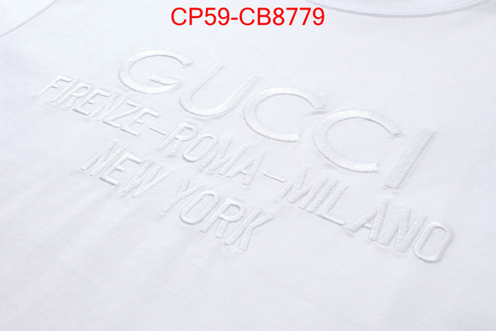 Clothing-Gucci top 1:1 replica ID: CB8779 $: 59USD