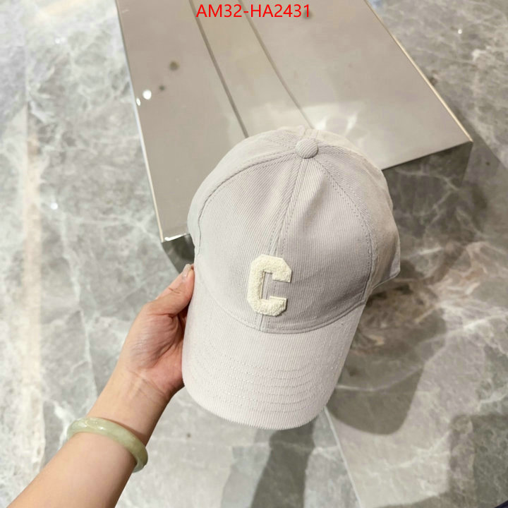 Cap(Hat)-Celine where quality designer replica ID: HA2431 $: 32USD