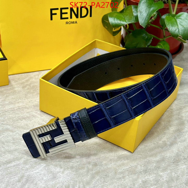 Belts-Fendi is it illegal to buy dupe ID:PA2702 $: 72USD