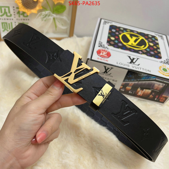 Belts-LV shop the best high authentic quality replica ID: PA2635 $: 65USD