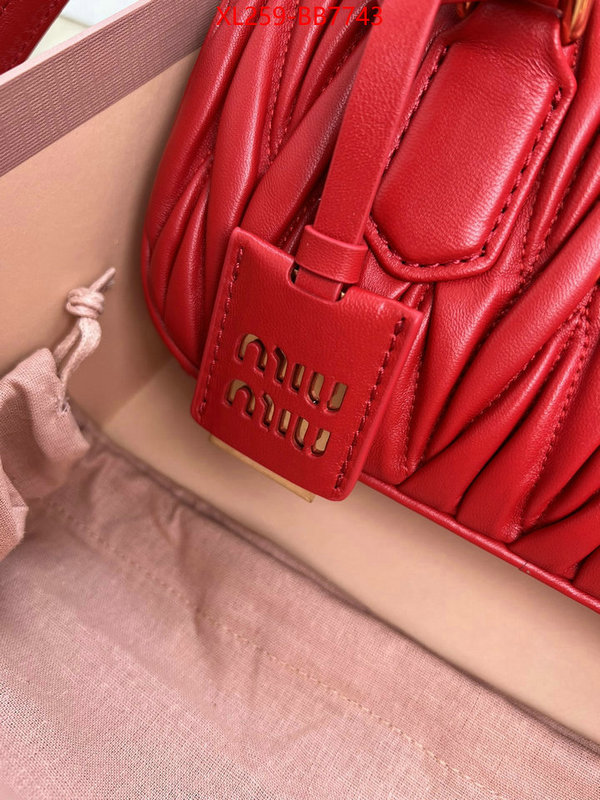 Miu Miu Bags(TOP)-Handbag- online shop ID: BB7743 $: 259USD,