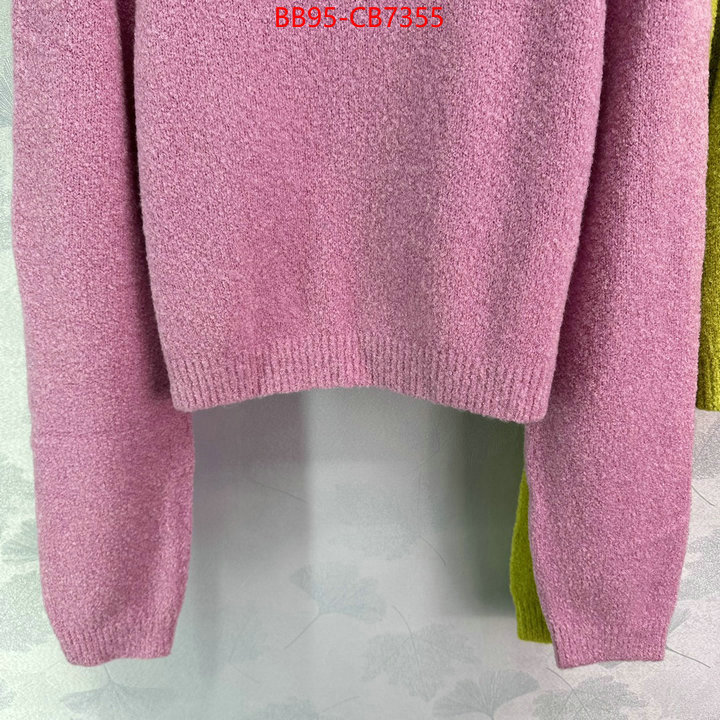 Clothing-Prada designer replica ID: CB7355 $: 95USD