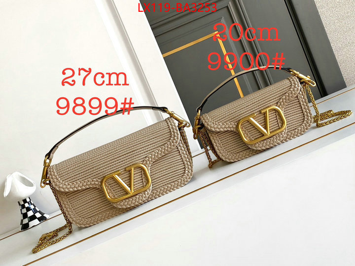 Valentino Bags(4A)-Crossbody- aaaaa+ class replica ID: BA3253 $: 119USD,