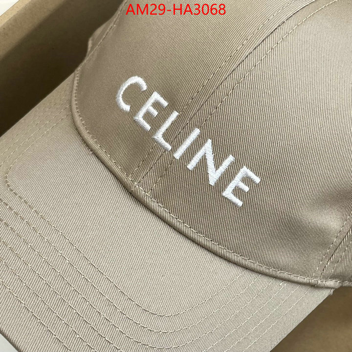 Cap(Hat)-Celine what is a 1:1 replica ID: HA3068 $: 29USD