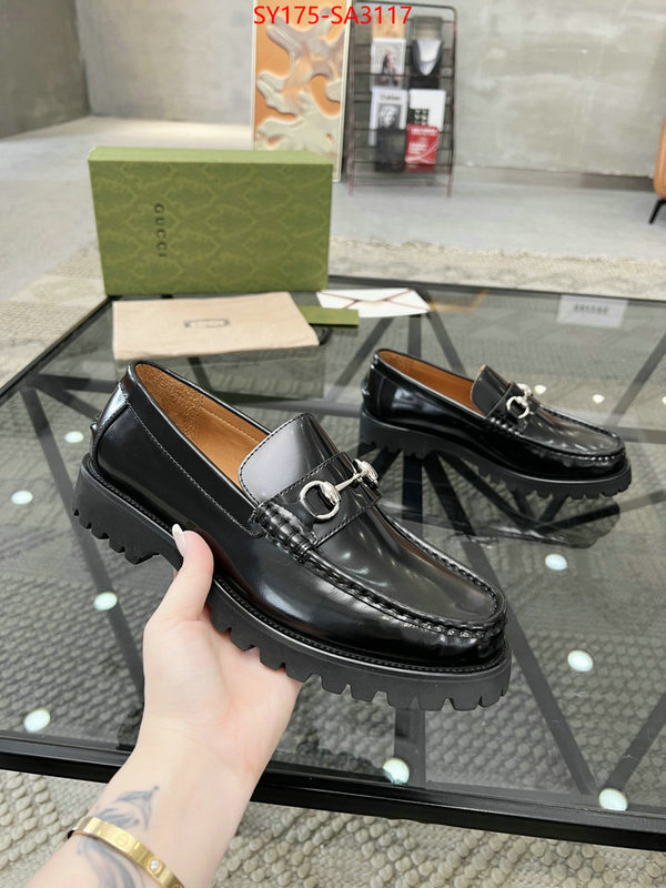 Men Shoes-Gucci best replica quality ID: SA3117 $: 175USD