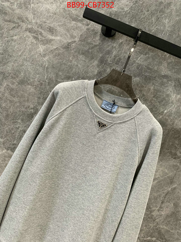 Clothing-Prada quality aaaaa replica ID: CB7352 $: 99USD