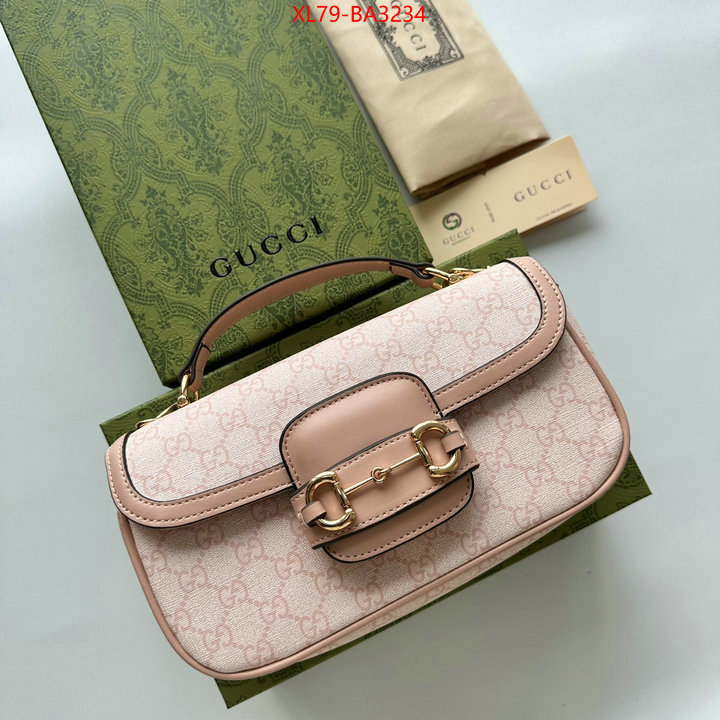 Gucci Bags(4A)-Horsebit- 2024 perfect replica designer ID: BA3234 $: 79USD,