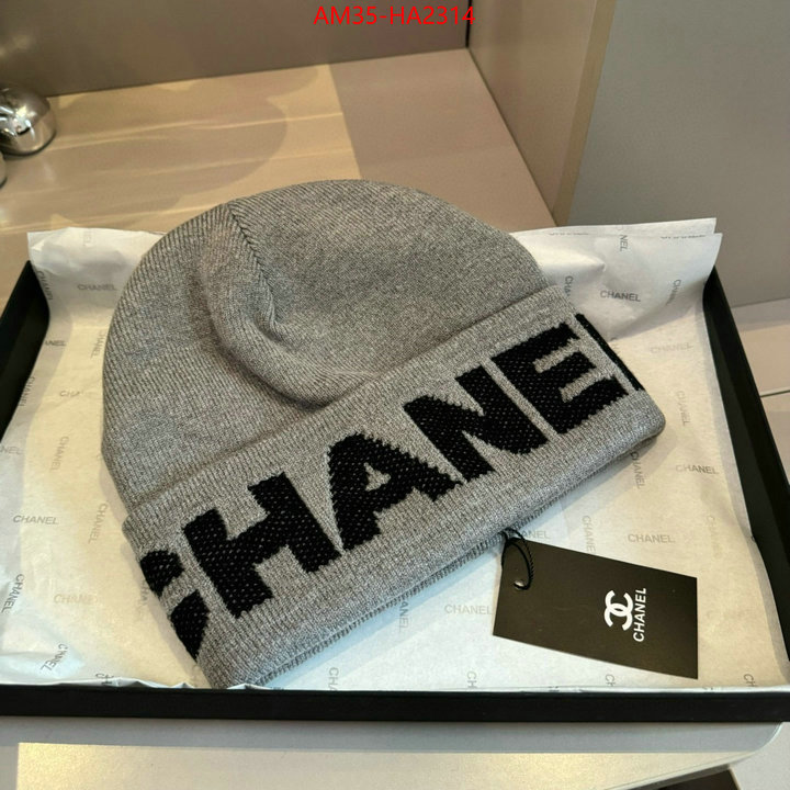 Cap (Hat)-Chanel where can i buy the best quality ID: HA2314 $: 35USD