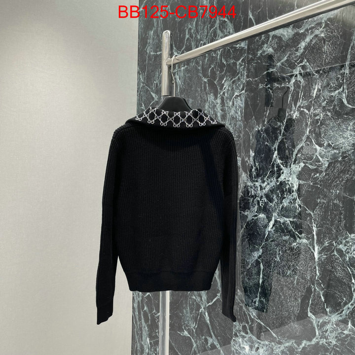 Clothing-Gucci highest product quality ID: CB7944 $: 125USD