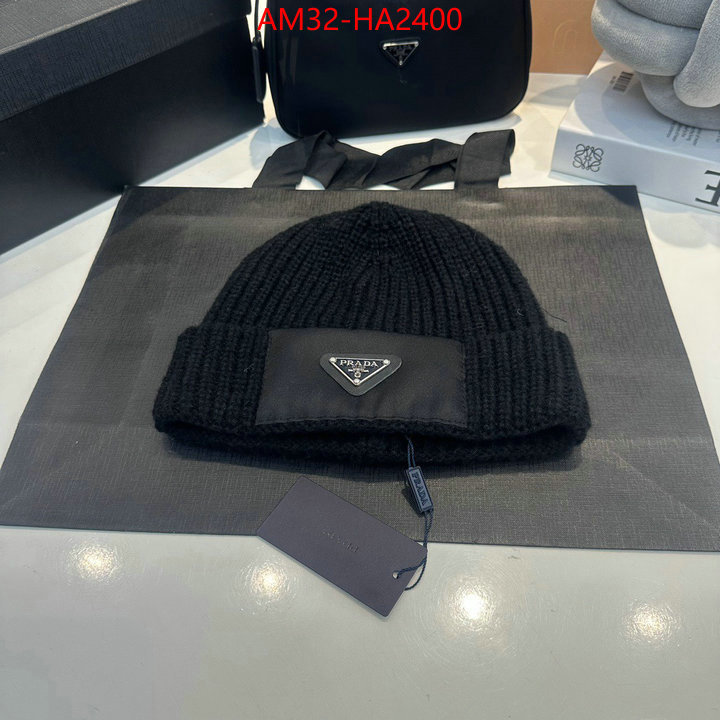 Cap (Hat)-Prada buy high quality cheap hot replica ID: HA2400 $: 32USD