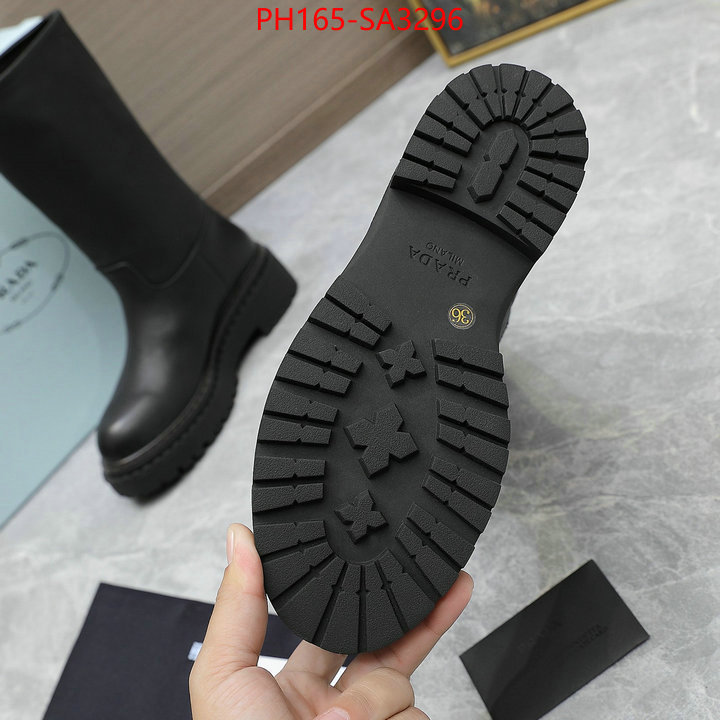 Women Shoes-Prada designer high replica ID: SA3296 $: 165USD