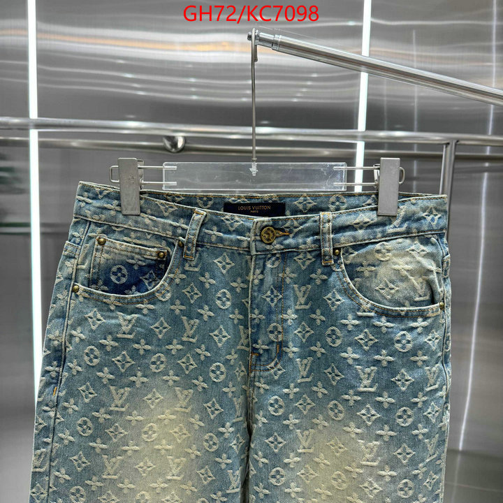 Clothing-LV designer 1:1 replica ID: KC7098 $: 72USD