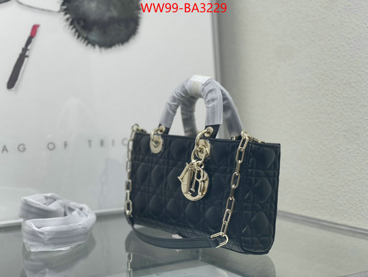 Dior Bags(4A)-Lady- buying replica ID: BA3229 $: 99USD,