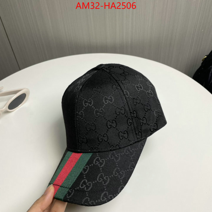 Cap(Hat)-Gucci where quality designer replica ID: HA2505 $: 32USD