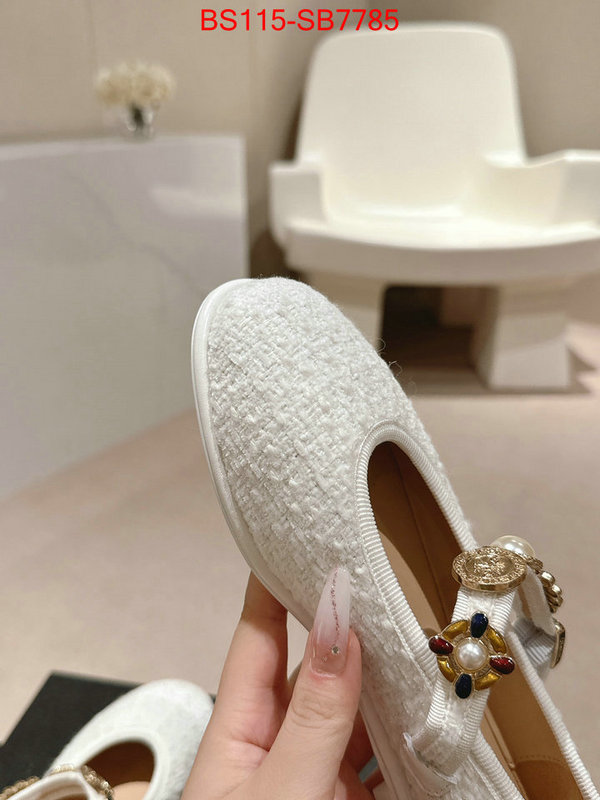 Women Shoes-Chanel designer high replica ID: SB7785 $: 115USD